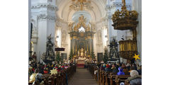 Aussendung der Sternsinger im Hohen Dom zu Fulda (Foto: Karl-Franz Thiede)